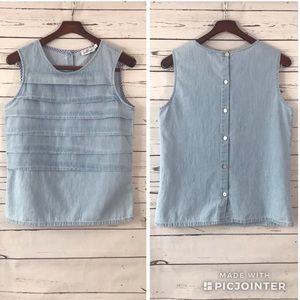Vineyard Vines chambray top